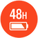 Up to 48 hours total playback
