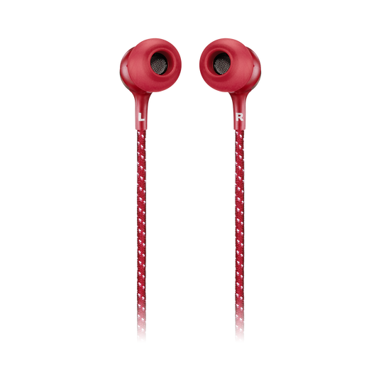 JBL Live 200BT - Red - Wireless in-ear neckband headphones - Back
