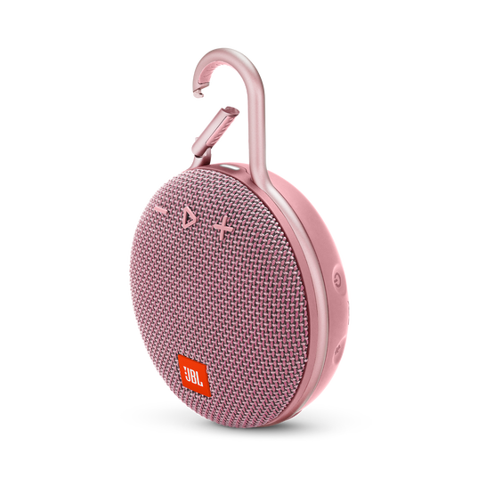 JBL Clip 3 - Dusty Pink - Portable Bluetooth® speaker - Hero