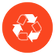 Recycled plastic, plus FSC certified paper packaging