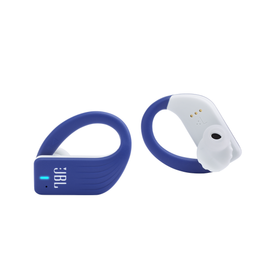 JBL Endurance PEAK - Blue - Waterproof True Wireless In-Ear Sport Headphones - Detailshot 1