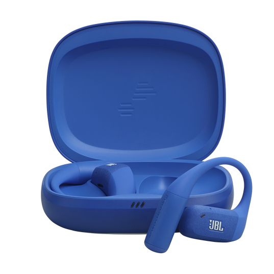 JBL Endurance Zone - Blue - True Wireless open-ear sport headphones - Hero