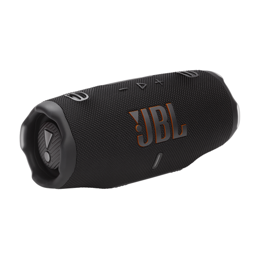 JBL Charge 6 - Black - Portable waterproof and drop-proof Bluetooth speaker - Hero