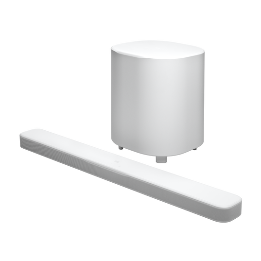 JBL Bar 500MK2 - White - 5.1 channel&nbsp;soundbar system with Dolby Atmos&reg;&nbsp;and DTS Virtual:X&reg; - Detailshot 4