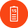 Up to 15 hour battery, quick recharge in 3 hours
