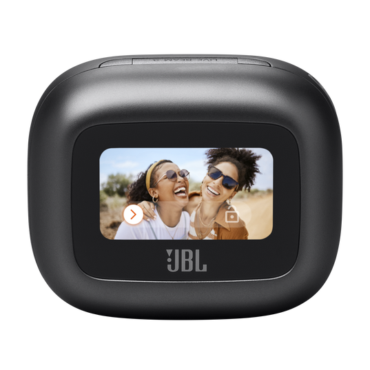 JBL Live Beam 3 - Black - True wireless noise-cancelling closed-stick earbuds - Detailshot 2