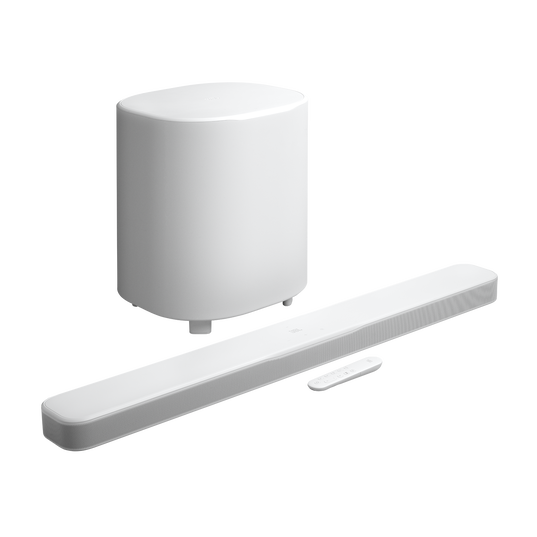 JBL Bar 500MK2 - White - 5.1 channel&nbsp;soundbar system with Dolby Atmos&reg;&nbsp;and DTS Virtual:X&reg; - Detailshot 3