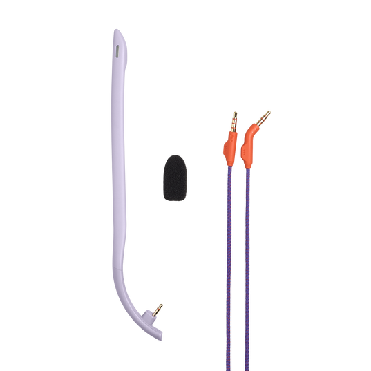 JBL Quantum 250 - Purple - Wired multiplatform gaming headset - Detailshot 10