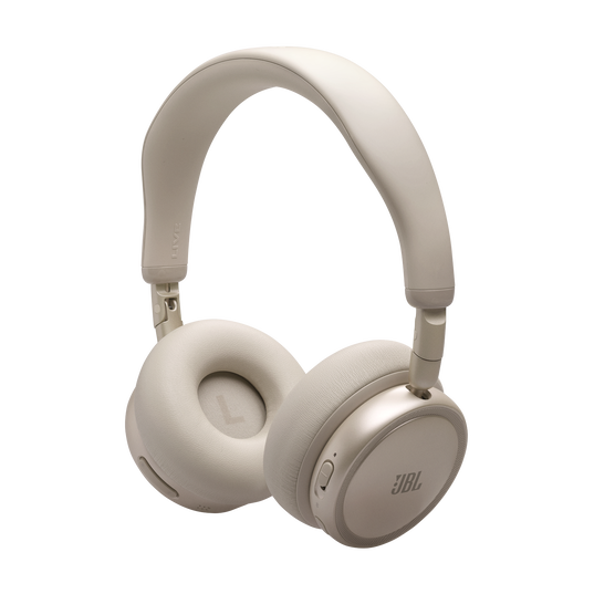 JBL Live 680NC - Sand - Wireless on-ear Noise Cancelling headphones - Bottom
