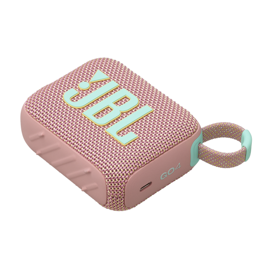 JBL Go 4 - Pink - Ultra-Portable Bluetooth Speaker - Detailshot 4