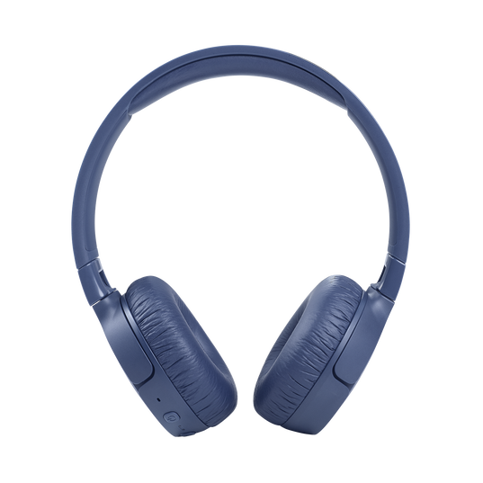 JBL Tune 660NC - Blue - Wireless, on-ear, active noise-cancelling headphones. - Front