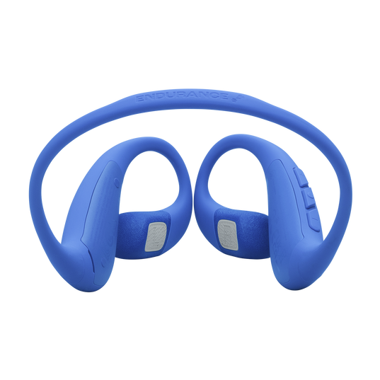 JBL Endurance Pace - Blue - Open-Ear Sport Headphones - Front