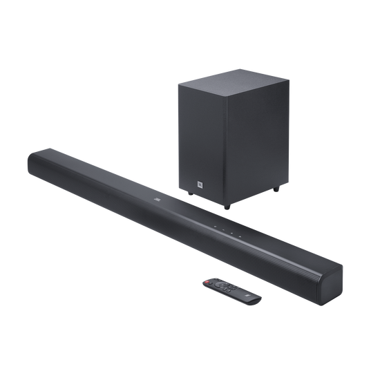 JBL Cinema SB550 - Black - 3.1 Channel Soundbar with Wireless Subwoofer - Hero