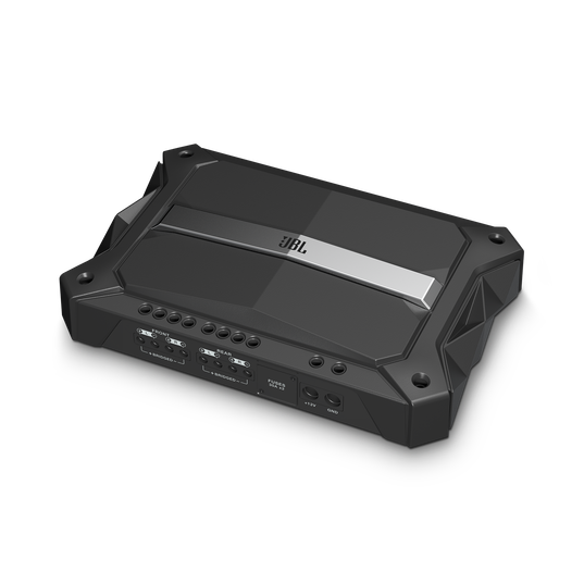 Stadium 4 - Black - High-performance multi-channel Class D amplifier - Hero