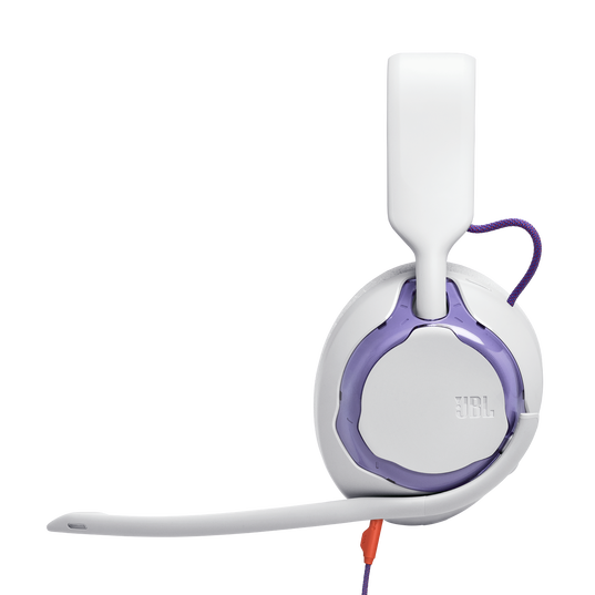 JBL Quantum 250 - White - Wired multiplatform gaming headset - Right