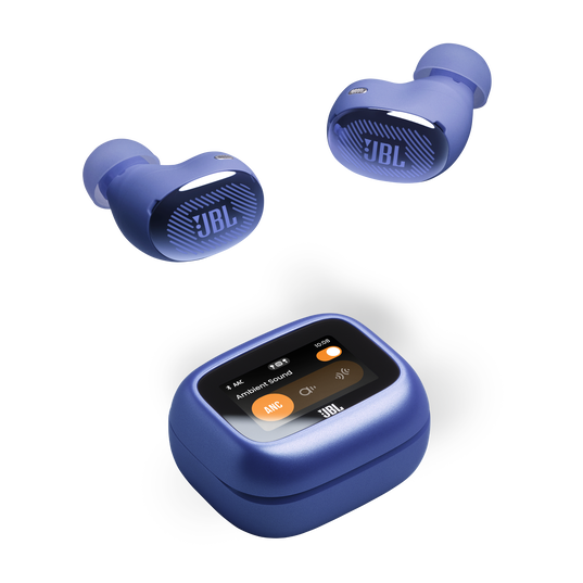 JBL Live Buds 4 - Blue - True wireless Noise Cancelling earbuds - Top
