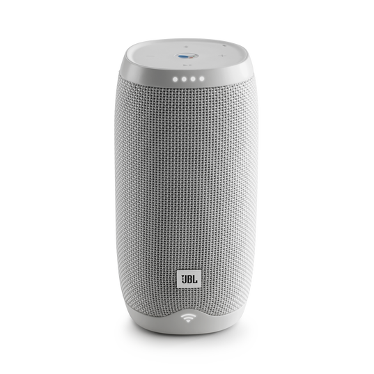 JBL Link 10 - White - Voice-activated portable speaker - Front