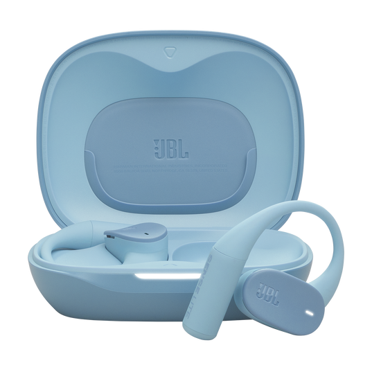 JBL Sense Lite - Blue - True Wireless Open-ear Headphones - Hero