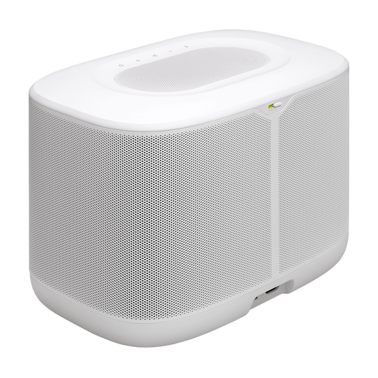 JBL Cove X1 - White - 3D Room-Filling Wi-Fi home speaker - Back