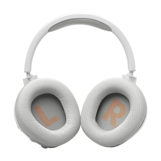 JBL Quantum 360 Wireless - White - Wireless over-ear gaming headset with surround sound and detachable mic - Detailshot 4
