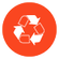 Recycled plastic, plus FSC certified paper packaging
