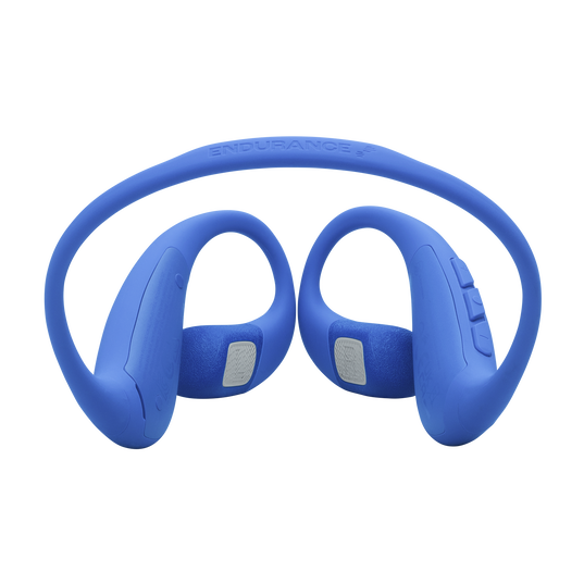 JBL Endurance Pace - Blue - Open-Ear Sport Headphones - Front