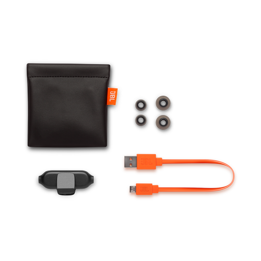 E25BT - Black - Wireless in-ear headphones - Detailshot 4
