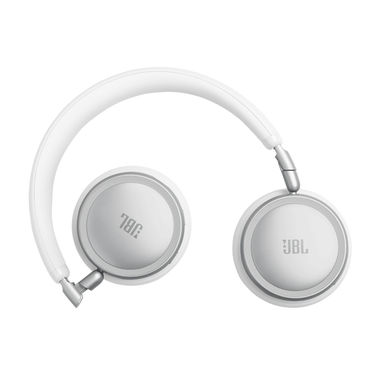 JBL Live 680NC - White - Wireless on-ear Noise Cancelling headphones - Left