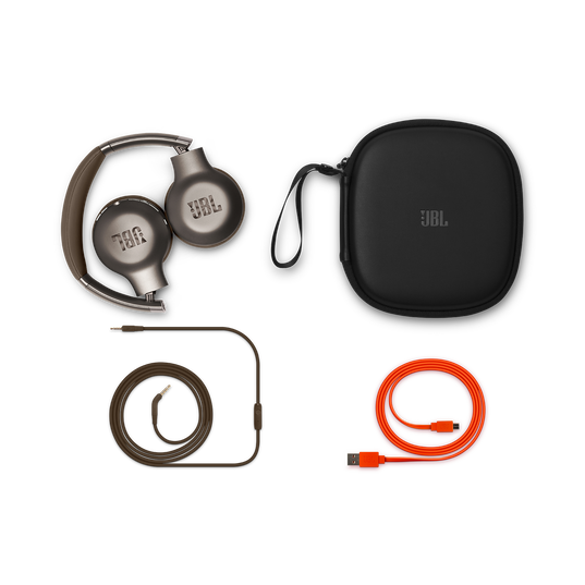 JBL EVEREST™ 310 - Brown - Wireless On-ear headphones - Detailshot 3