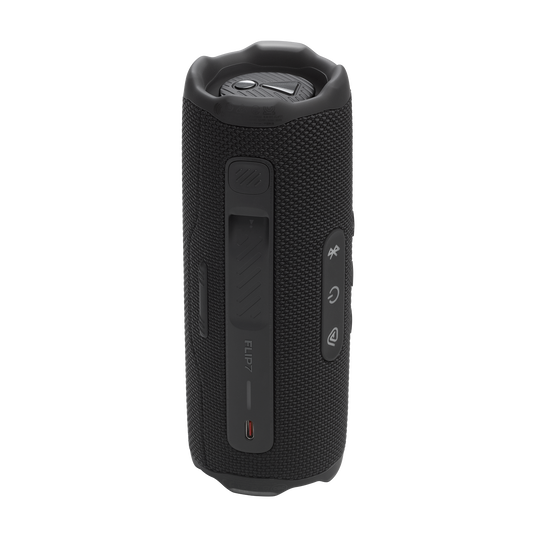 JBL Flip 7 - Black - Portable waterproof and drop-proof  speaker - Back