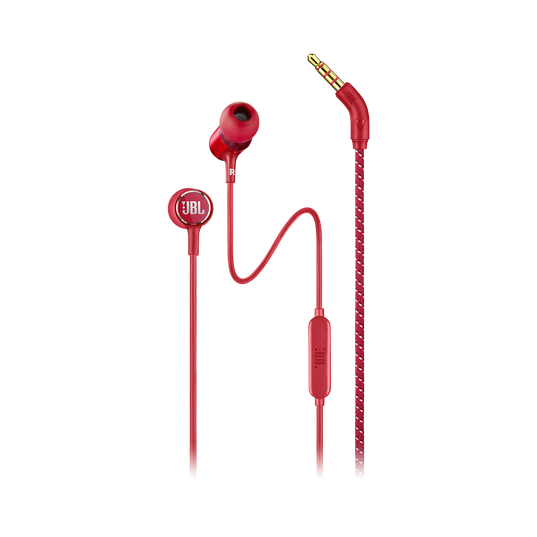 JBL Live 100 - Red - In-ear headphones - Hero