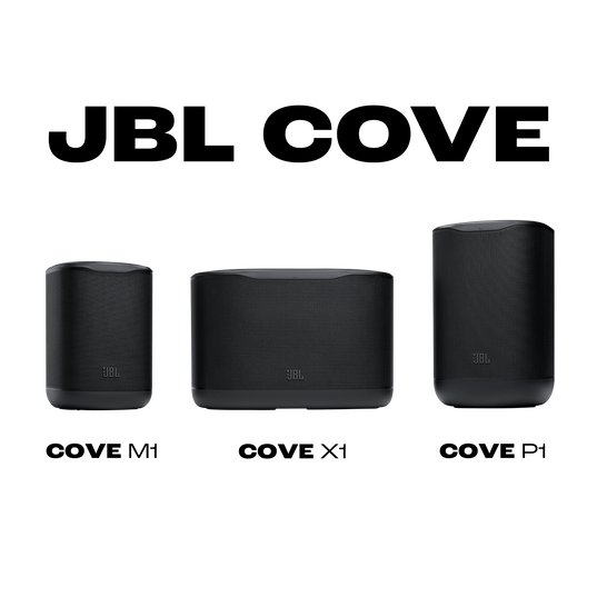 JBL Cove X1 - Black - 3D Room-Filling Wi-Fi home speaker - Detailshot 6