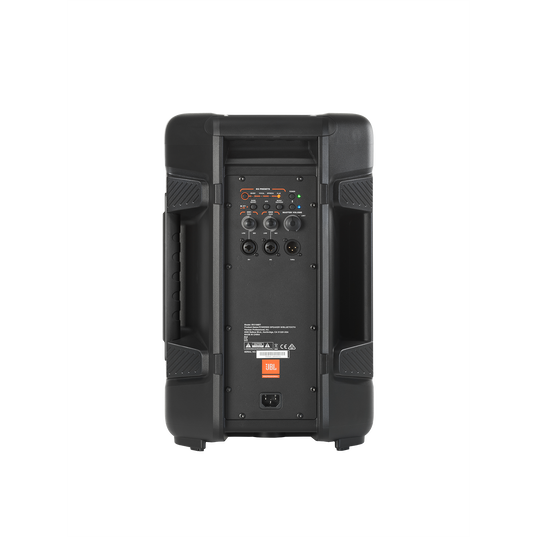 JBL IRX108BT - Black - Powered 8” Portable Speaker with Bluetooth® - Back