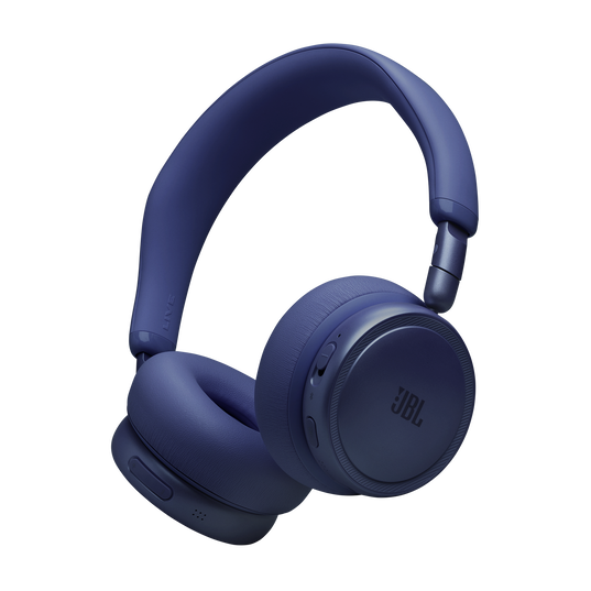 JBL Live 680NC - Blue - Wireless on-ear Noise Cancelling headphones - Hero