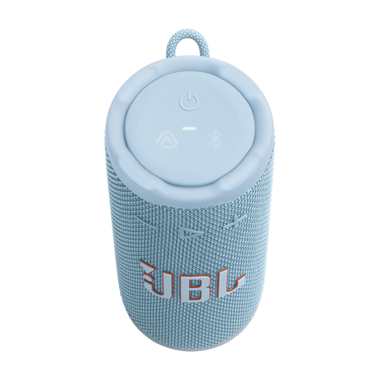 JBL Grip - Turquoise - Compact Bluetooth speaker with bold JBL Pro Sound and ambient light - Top