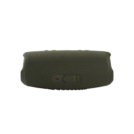 JBL Charge 5 - Forest Green - Portable Waterproof Speaker with Powerbank - Back