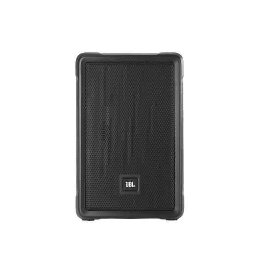 JBL IRX108BT - Black - Powered 8” Portable Speaker with Bluetooth® - Front
