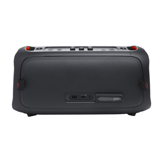 JBL PartyBox On-the-Go Essential - Black - Portable party speaker with built-in lights and wireless mic - Detailshot 5