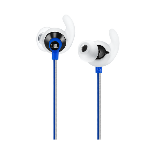 JBL Reflect Fit - Blue - Heart Rate Wireless Headphones - Detailshot 1