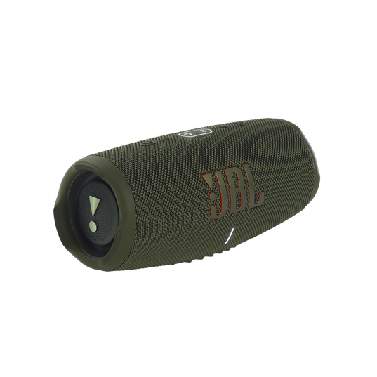 JBL Charge 5 - Forest Green - Portable Waterproof Speaker with Powerbank - Hero