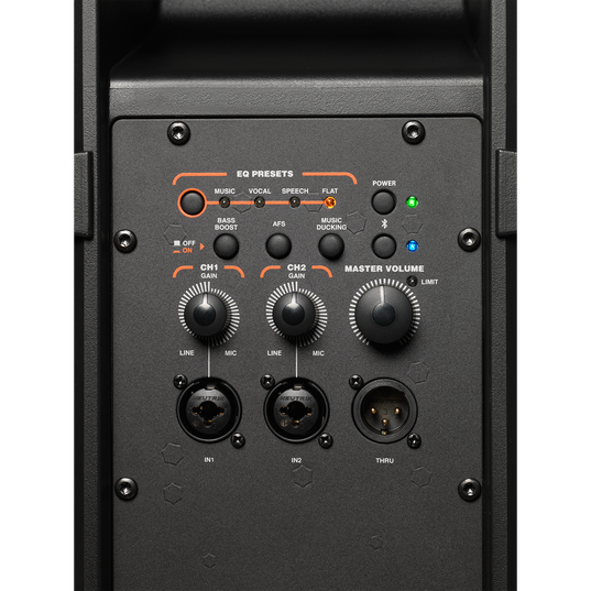 JBL IRX108BT - Black - Powered 8” Portable Speaker with Bluetooth® - Detailshot 1