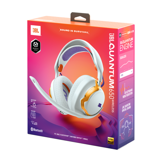 JBL Quantum 650 - Teal - Wireless multiplatform gaming headset - Detailshot 15