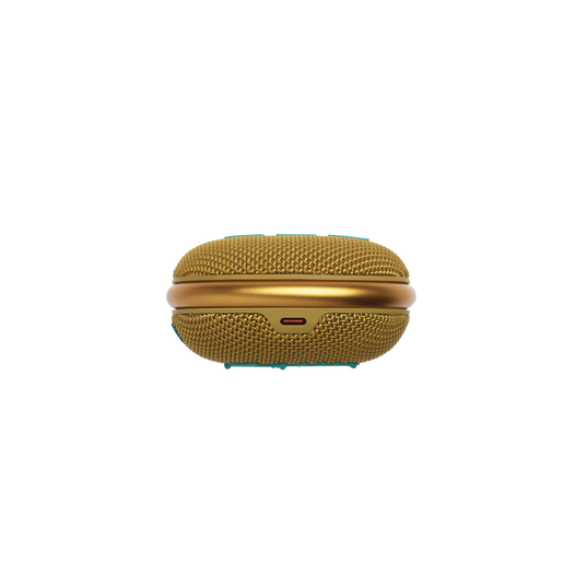 JBL Clip 4 - Yellow - Ultra-portable Waterproof Speaker - Bottom