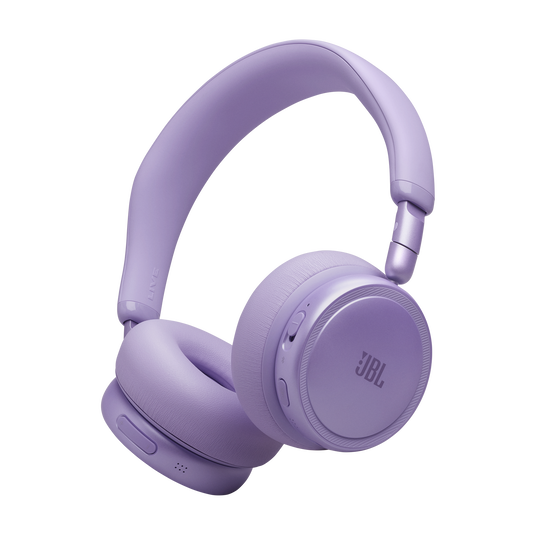 JBL Live 680NC - Purple - Wireless on-ear Noise Cancelling headphones - Hero