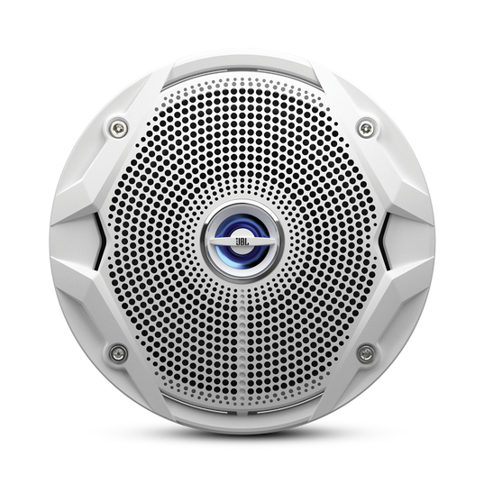 MS 6520 - White - 6" Coaxial, 180W Marine Speaker - Front