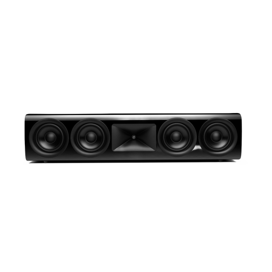 HDI-4500 - Black - 2 ½-way Quadruple 5.25-inch (130mm) Center Channel Loudspeaker - Hero