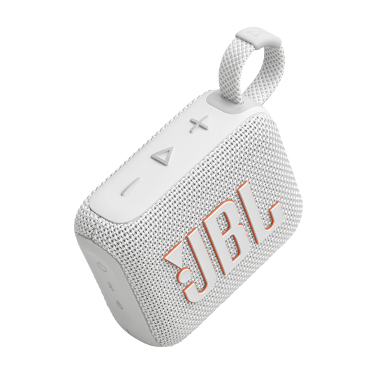 JBL Go 4 - White - Ultra-Portable Bluetooth Speaker - Detailshot 1