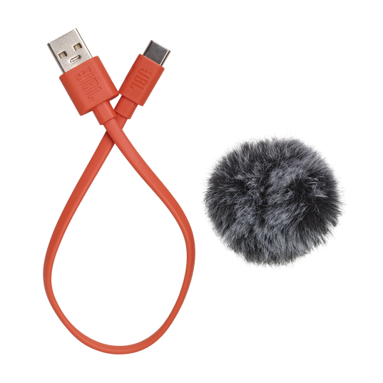 JBL Quantum Stream Wireless USB-C - Black - Wearable wireless streaming microphone - Left