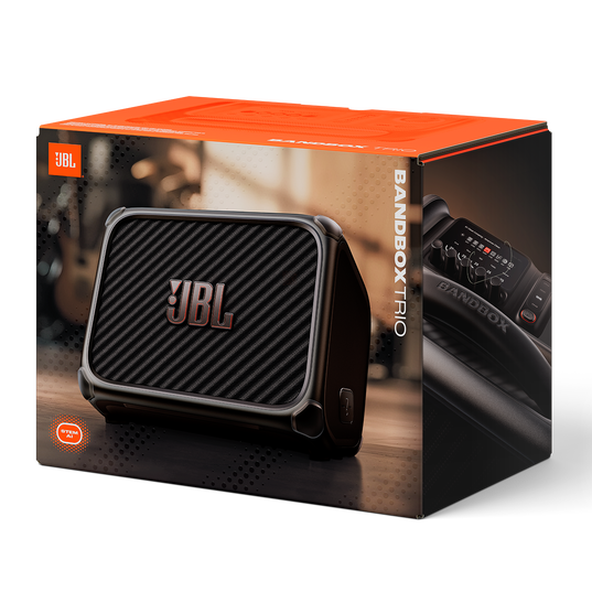 JBL BandBox Trio - Black - Portable AI-powered practice amp and speaker - Detailshot 2