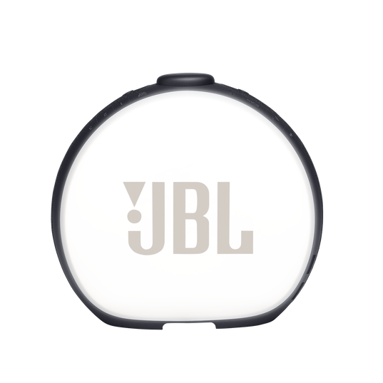 JBL Horizon 2 FM - Black - Bluetooth clock radio speaker with FM - Back